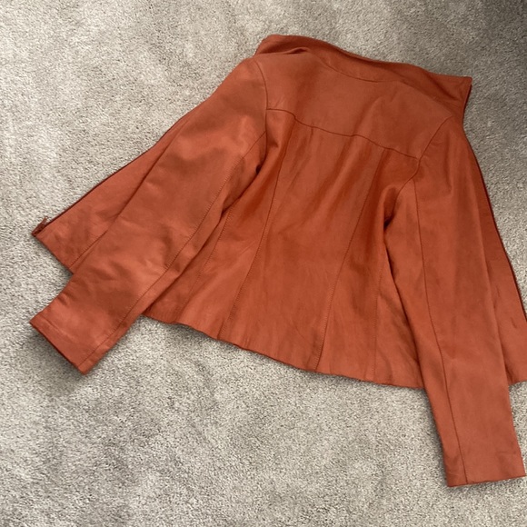 Schegge Leather Jacket Size 40 - Picture 3 of 6